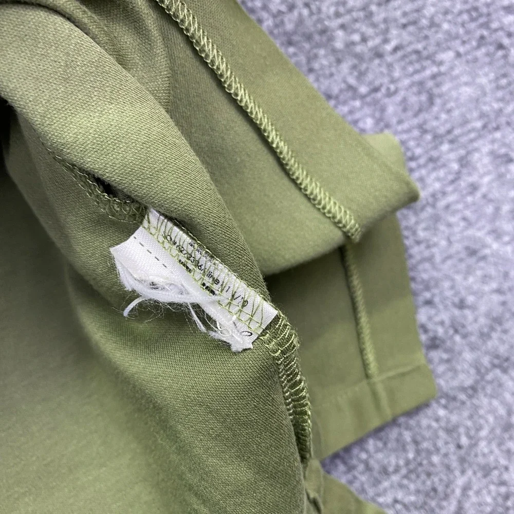 Polo Ralph Lauren Mens Custom Slim Fit Polo Shirt Olive Green Flesh Pony Sz M